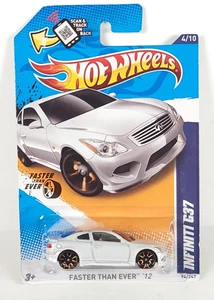 Hot Wheels Infiniti G37 weiß FTE Faster Than Ever '12 - Bild 1 von 1