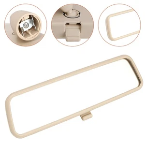 Beige Rear View Interior Mirror Glass 3B0857511H Pour VW Golf MK4 Jetta Bora - Foto 1 di 14