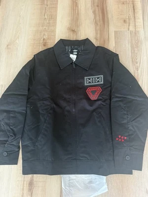 Chaqueta bordada con parche Nine Inch Nails Tron: Ares Hot Topic mediana RARA Foto 1 de 3