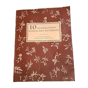 10 Generations Family Tree Charts To Fill In: Ancestry Tree Organizer, With 400 - Picture 1 of 2