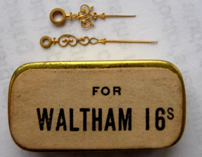 Reloj Bolsillo Vintage ~ WALTHAM 16S MANECILLAS ~ Hora Minuto ~ LOUIS XIV Foto 1 de 4