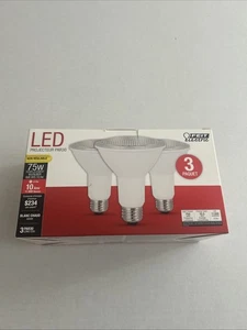 Feit Electric 75W Par30 3000K Reflektor LED Leuchtmittel 3 Stück (bitte lesen, keine Rücknahme) - Bild 1 von 6