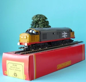 HORNBY R286 CLASS 37 DIESEL RAILFREIGHT UNUSED TEST RUN ONLY GB MADE 1988 BOXED - Picture 1 of 10