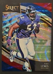 2018 Panini Select /99 Field Level Tri-Color Prizm Ray Lewis #292 Ravens - Picture 1 of 2