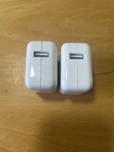 2 APPLE USB Charging Brick/blocks. *TESTED WORKING* - Photo 1 sur 6