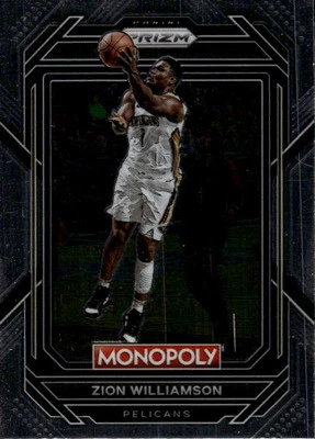 2022-23 Panini Prizm Monopoly Zion Williamson #55 New Orleans Pelicans 16A - Image 1 of 2
