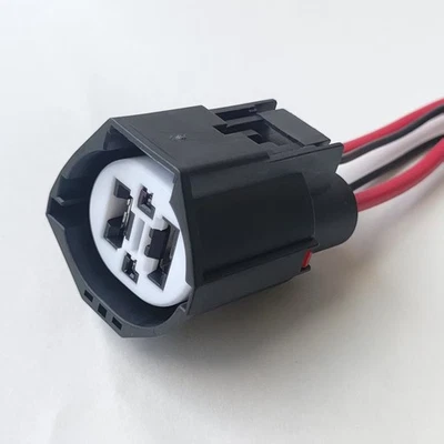 4-Way Radiator Cooling Fan Connector Plug For Chevrolet Bolt EV Equinox Blazer  - Imagem 1 de 4
