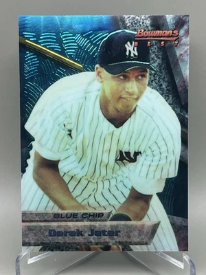 Bowman's Best Derek Jeter 1994 Blue Chip #2 New York Yankees Hof!!️¡Como nuevo!!️🔥 Foto 1 de 2