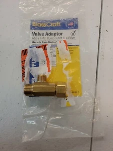 Brass Craft CT2-664XP Brass Pipe Fittings Tee, 3/8"X3/8"X1/4"(S4) - Picture 1 of 1