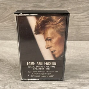 David Bowie Fame and Fashion All Time Greatest Hits - Cassette Tape RCA PK84919 - Picture 1 of 6