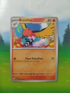 Carte Pokemon - Braisillon - 029/193 - Évolutions à Paldea - EV2 - Foto 1 di 2