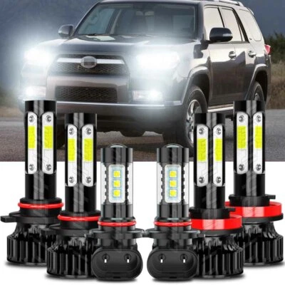 Faro LED alto/bajo + faros antiniebla para Toyota 4Runner 2006 2007 2008 2009 Foto 1 de 4