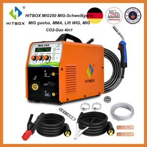 250A MAG/MIG Inert Gas Welding Machine, MMA/Lift Tig Aluminium Welder - Picture 1 of 18