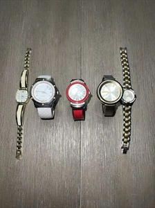 Lote de 5 relojes de cuarzo Geneva surtidos marcas para dama - Imagen 1 de 12