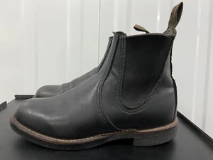 Botas Chelsea Red Wing 8200 Cuero Negro Rancher Black Star Reino Unido Talla 4.5 EU 37.5 - Imagen 1 de 10