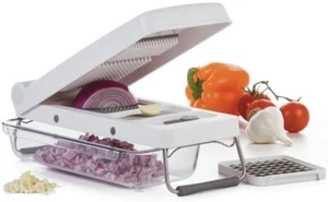 PL8 Professional 3 Cup Vegetable Chopper, White - Picture 1 of 11