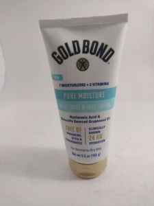 8 - GOLD BOND PURE MOISTURE DAILY BODY & FACE LOTION - 5.5 OZ. EACH TUBE - Picture 1 of 1