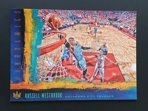 2017-18 Court Kings Panoramics 5x7 Box Topper #5 Russell Westbrook - Bild 1 von 2