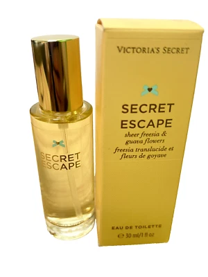 NUEVO Victoria's Secret Secert Escape Perfume Eau De Toilette 1 OZ + ENVÍO GRATUITO Foto 1 de 4