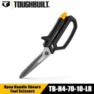 TOUGHBUILT TB-H4-70-10-LR Forbici micro seghettate manico aperto assistenza molla 5 pollici - Foto 1 di 13