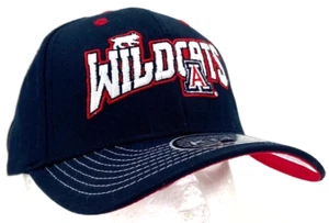 NEW Arizona UA Wildcats Zephyr Embroidered Baseball Snapback Hat Navy Youth OS - Picture 1 of 8