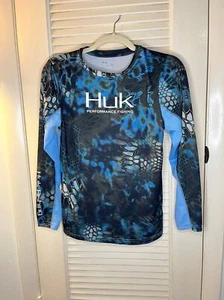 4 HUK KRYPTEK YL & YM tops NWOT! $160+ - Picture 1 of 12