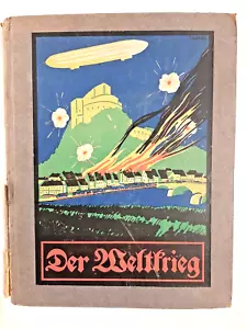 World War Youth Book 1917 Antique With Dedication, Very Rare, Original Condition - Picture 1 of 10