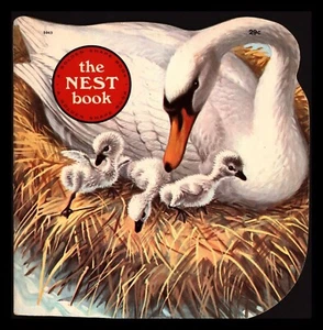 1968 "The Nest Book" Golden Shape by Kathleen N. Day Ducks! Cows! Bears - Imagen 1 de 4