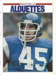 Ottawa Rough Riders - Montreal Alouettes 1980 Off. Program Tom Cousineau - Picture 1 of 1