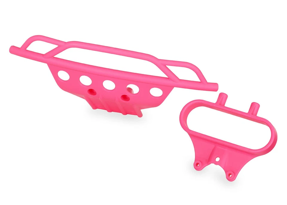 Traxxas 1/10 Slash 2WD BL-2s * Front Bumper & Mount, Pink * 5835P - Imagem 1 de 1