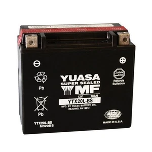 MS-904AE5E941 BATTERIA YUASA YTX20L-BS 02/03 XLR SPORTSTER 883 HARLEY DAVIDSON 1 - Foto 1 di 1