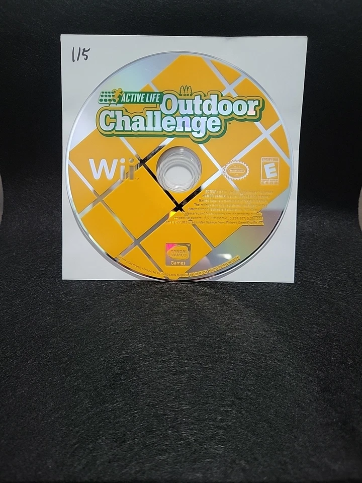 Active Life 户外挑战任天堂 Wii - 仅光盘无美国邮政跟踪 — 第 1/1 张图片