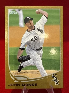 2013 Topps Gold #150 John Danks #’d 1185/2013. *B6 - Picture 1 of 2