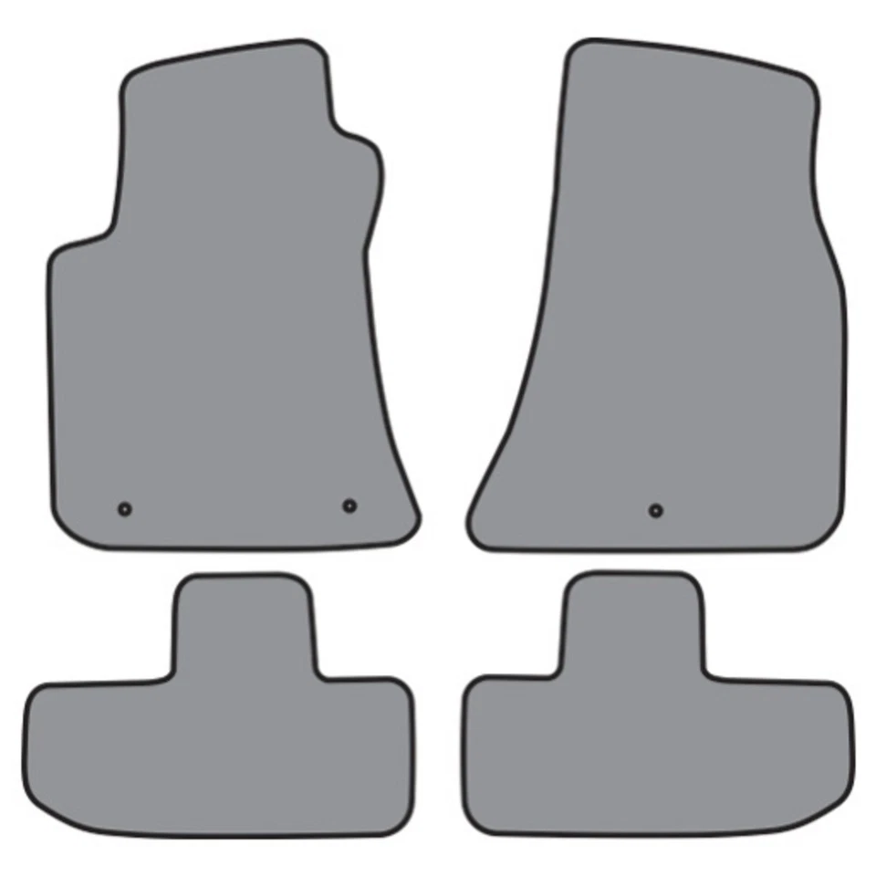 Tapetes de assoalho para 2011-2018 Dodge Challenger (FM354 FM354R) 4 peças - Imagem 1 de 4