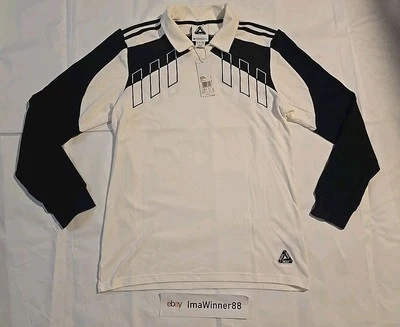 Adidas X Palace FW14 Manga Larga Portero Top Talla Mediana Negro Blanco Nuevo Con Etiqueta Foto 1 de 4