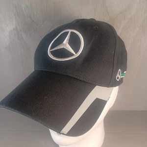 Mercedes-Benz AMG Petronas Formula 1 Racing Cap Black Monster Energy See Desc - Picture 1 of 12