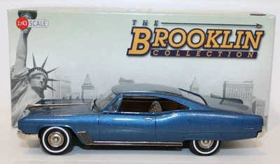 Brooklin Models 1/43 BRK215 - 1967 Buick Wildcat 2 puertas techo rígido deportivo cupé - azul Foto 1 de 4