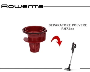 SEPARATORE POLVERE ROSSO ORIGINALE ROWENTA SCOPA RICARICABILE RH72xx - Foto 1 di 1