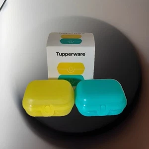 Tupperware Mini Twin Twins Boxen Set ( 2 ) Sonderfarben Neu - Bild 1 von 2