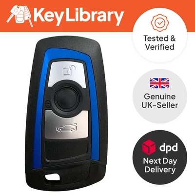KEY LIBRARY BMW 3 Button Remote Key Fob 434Mhz 433Mhz For FEM 1 2 3 4 Series F20 F22 F30 F31
