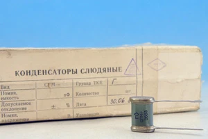 10x <> SGM-3 Silver Mica 82pF 500V 5% Military 80s Soviet Ceramic Capacitor - Picture 1 of 1