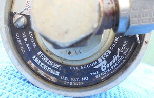 Vintage Bendix Aviation Hydraulic Accumulator - Picture 1 of 12
