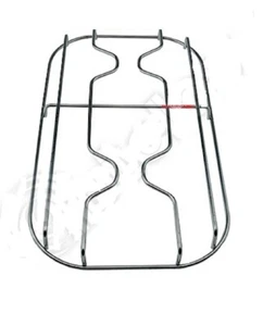 ILVE GRIGLIA CUCINA IN ACCIAIO 2 FUOCHI 44,5 X 22,8 CM - Foto 1 di 1