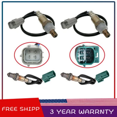 4 sensores de oxígeno aguas arriba + aguas abajo para Nissan Titan Armada QX56 V8 2007 5,6 L Foto 1 de 4