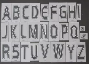 2015 2017 OFFIZIELLE JUVENTUS HEIMSPIELER GRÖSSE BUCHSTABEN - Bild 1 von 1