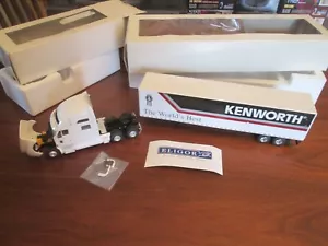 Eligor 1/43 The World's Best Kenworth T2000 Semi & Box Trailer Diecast Metal NOS - Bild 1 von 20