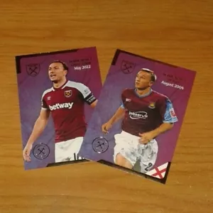 Tarjeta coleccionable Hammers 2021/22 West Ham United Mark Noble + más - Imagen 1 de 36