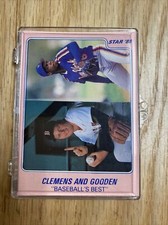1988 Star Co Gooden & Clemens 11 Card Set