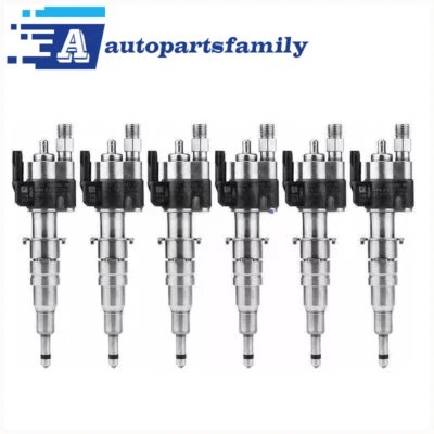 Inyector de combustible 6 piezas para BMW N54 135 335 535 550 750 650i X6 13538616079 Foto 1 de 4
