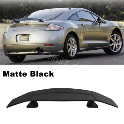 46" Matte Black ABS Rear Trunk Spoiler Racing Wing For Mitsubishi Eclipse Spyder - Image 1 of 4
